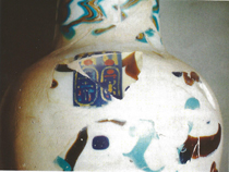 Vase with fragment 